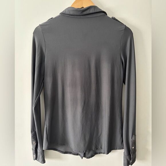 BCBGMaxAzria Gray Top Women's - Picture 2 of 7